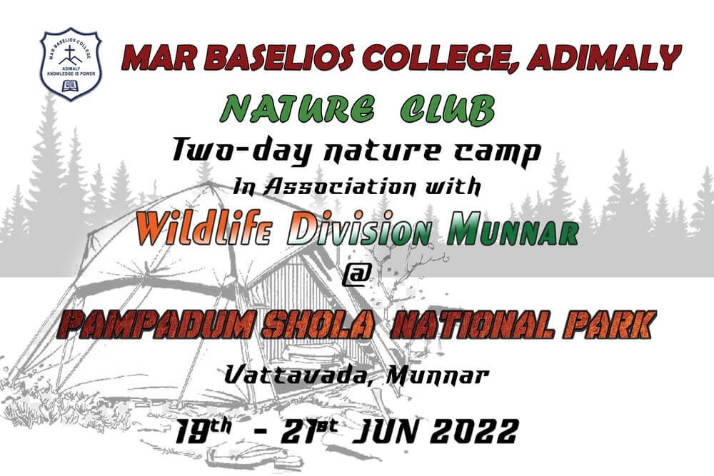 Two day Nature Awareness Programme at Pambadum Shola National Park 2022 